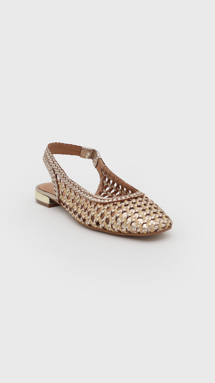 CHANEL PUNTA QUADRATA ORO