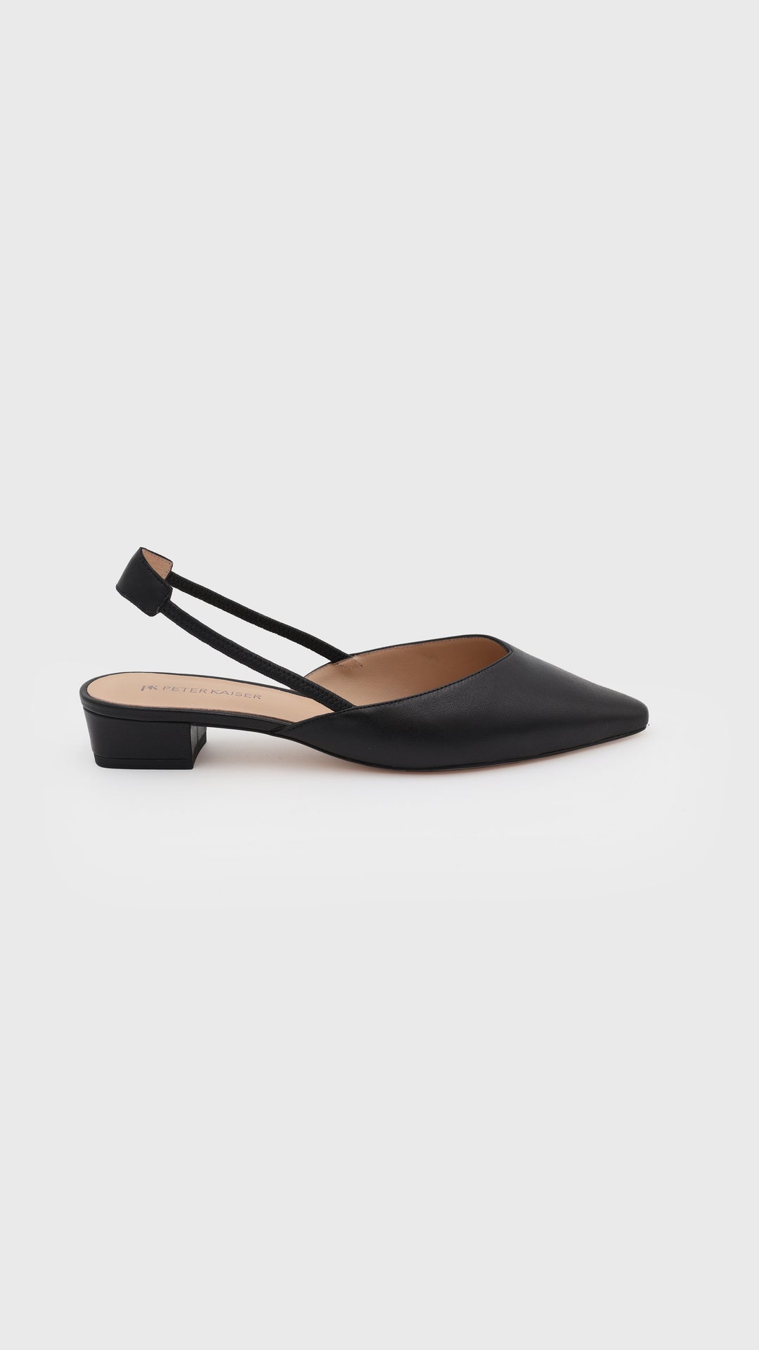 SLINGBACK MINIMAL NERO