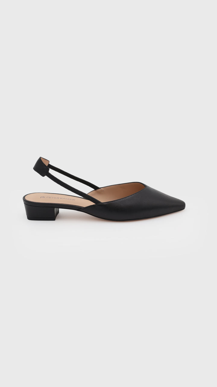 SLINGBACK MINIMAL NERO