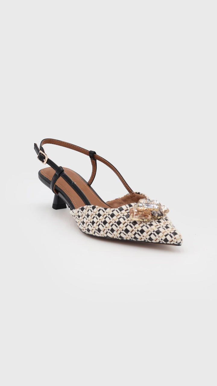 CHANEL GIOIELLO RAFIA NERO