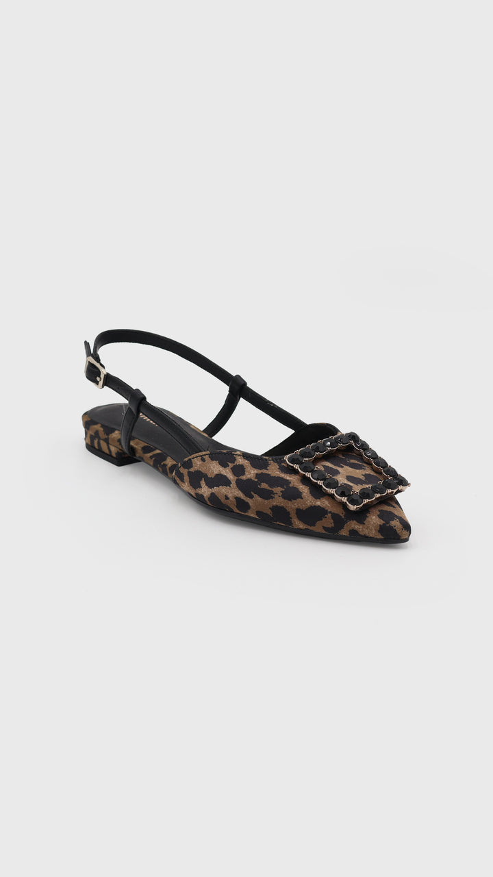 SLINGBACK LEOPARD GIOIELLO