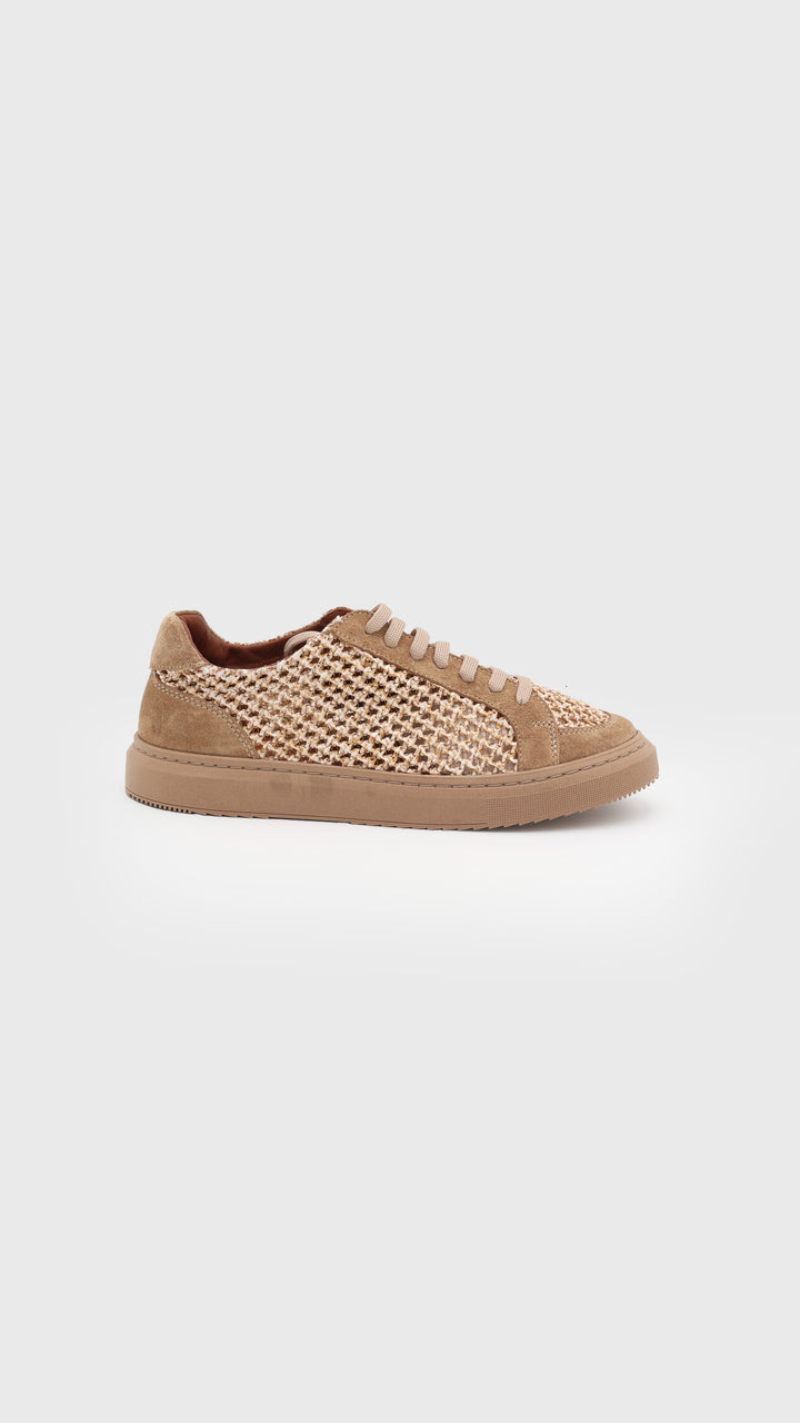 SNEAKERS TRAFORATA SAND