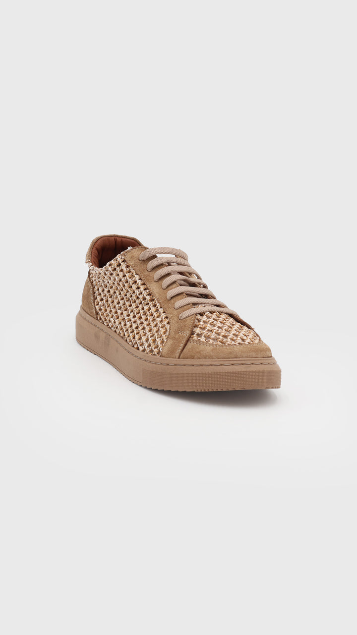 SNEAKERS TRAFORATA SAND