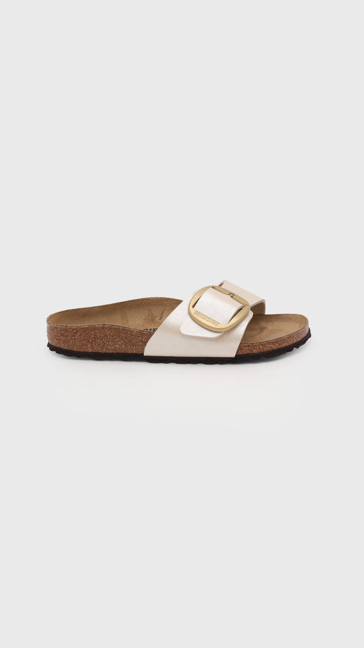 MADRID BIG BUCKLE PEARL WHITE