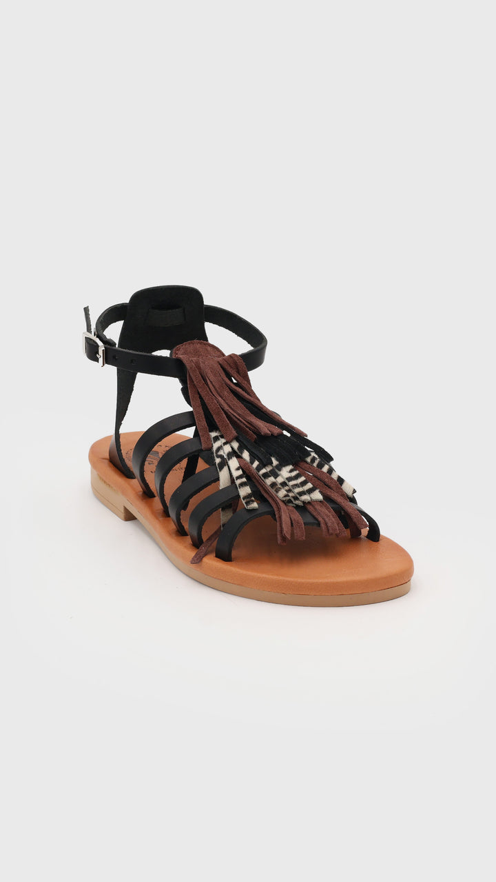 SANDALO ANIMALIER ZEBRATO