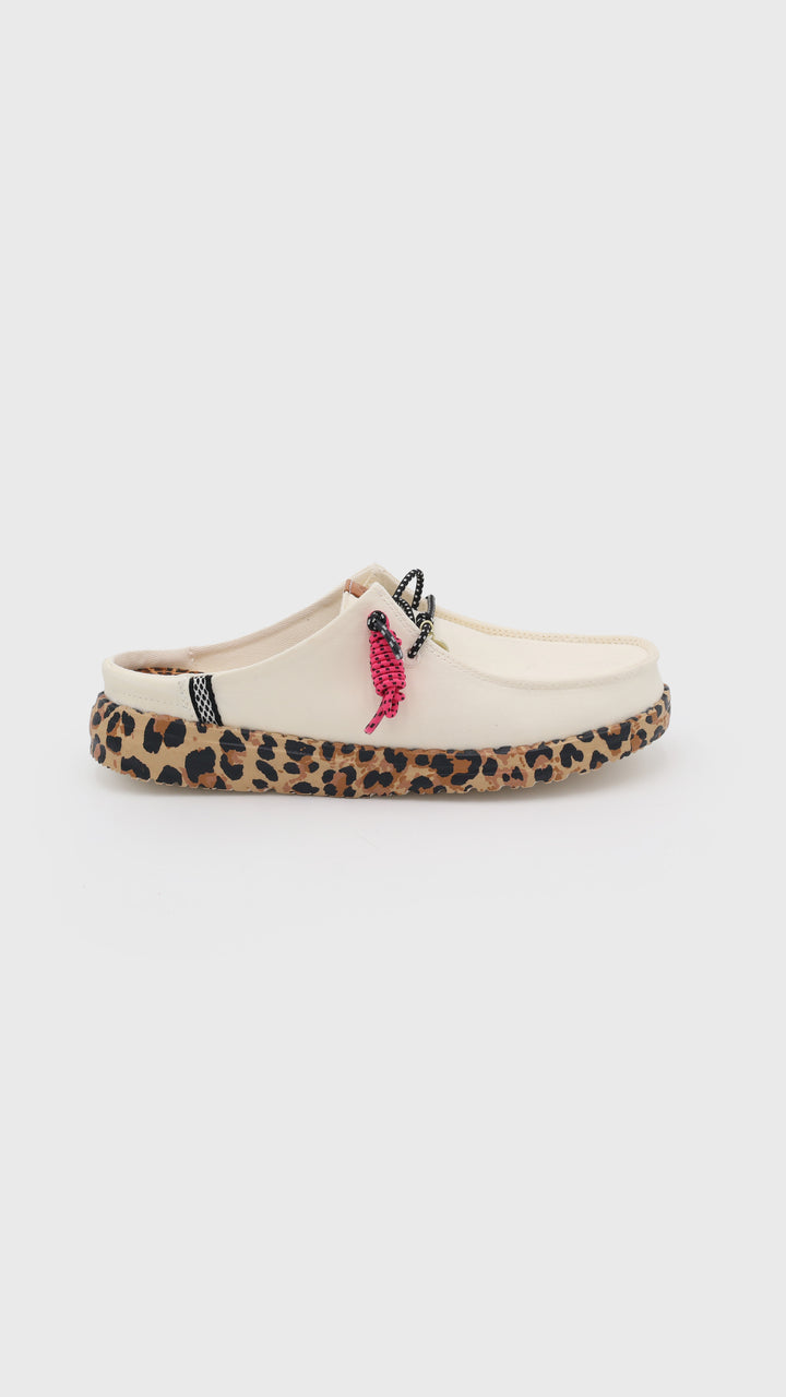HEY DUDE SLIP MULTI LEOPARD
