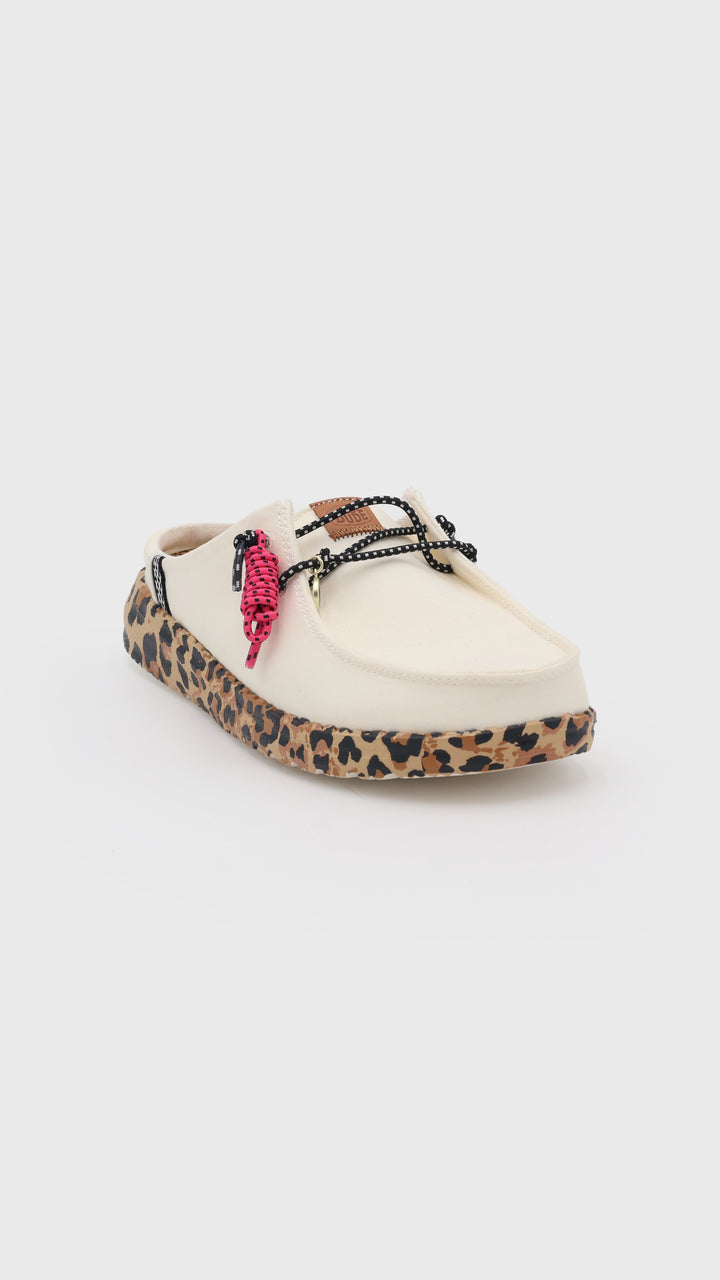 HEY DUDE SLIP MULTI LEOPARD