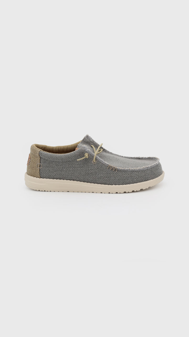 HEY DUDE BRAIDED GREY OLIVE