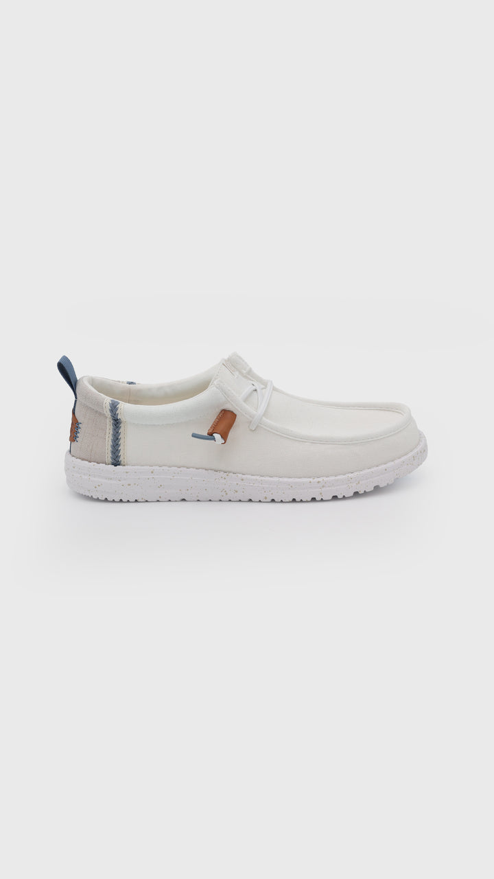 HEY DUDE CRAFT LINEN BIANCA