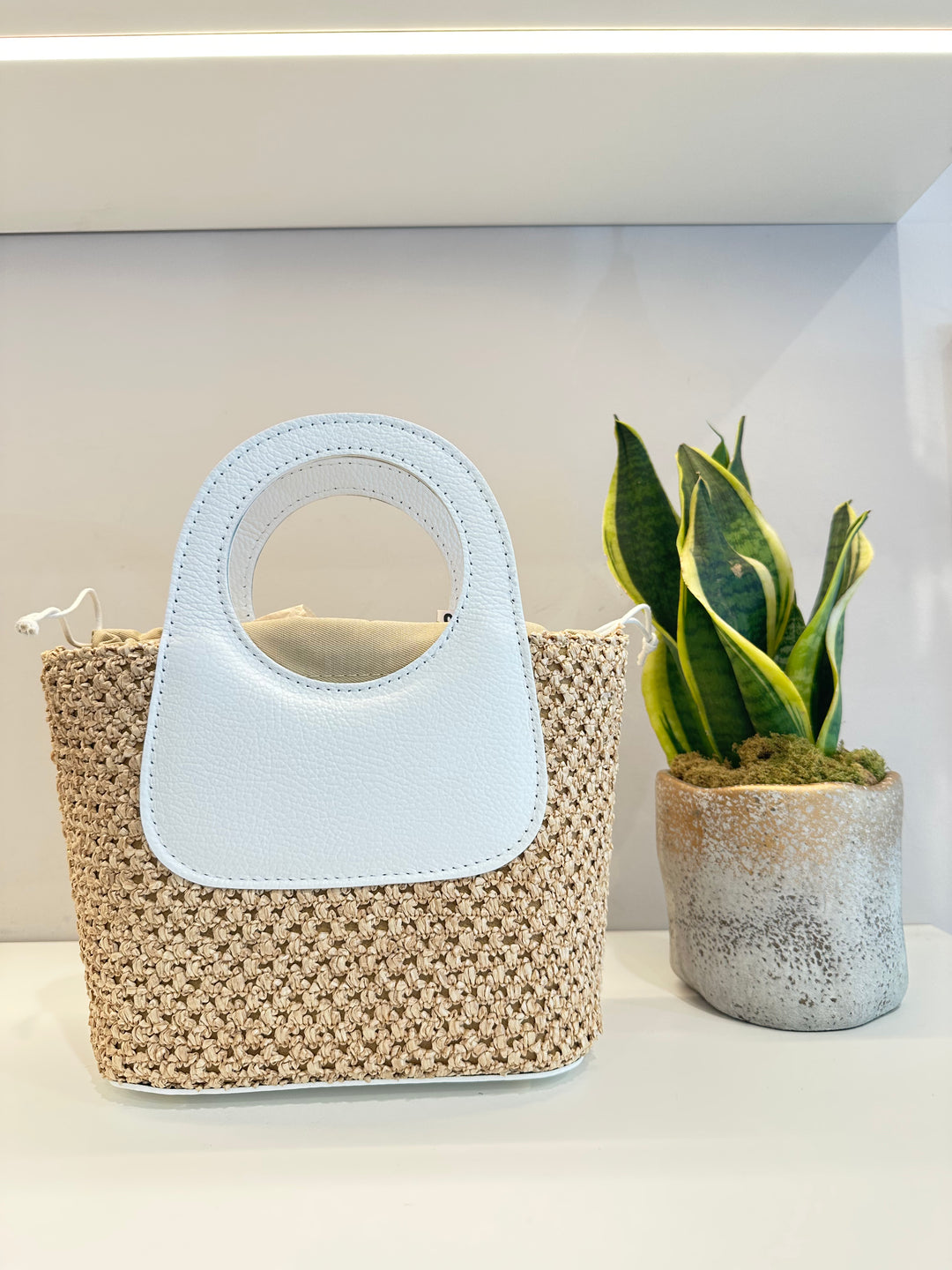 BORSA IBIZA BIANCA