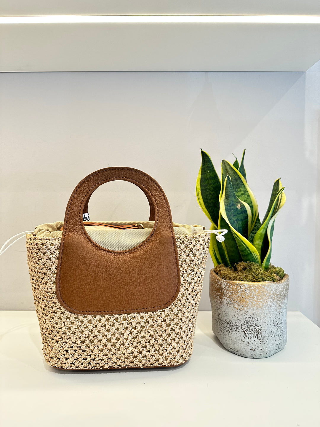 BORSA IBIZA CUOIO