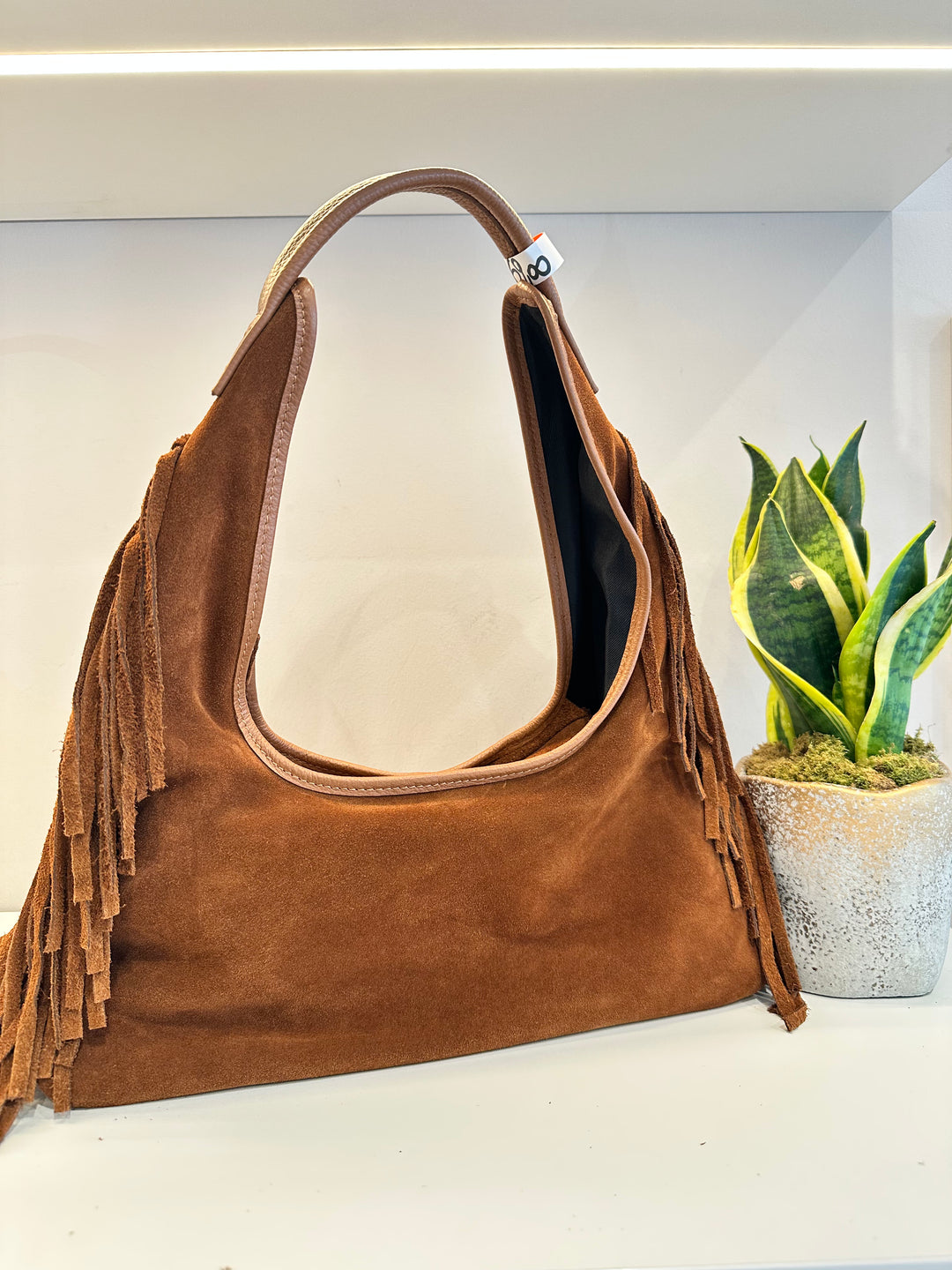 BORSA FRANGE BOHO CHOCOLATE