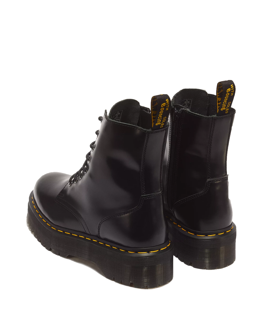 DR. MARTENS JADON SMOOTH 15265001 -Stivali platform Jadon in pelle Smooth