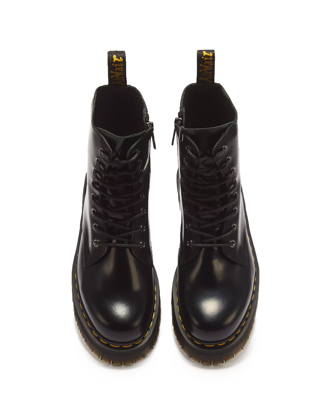 DR. MARTENS JADON SMOOTH 15265001 -Stivali platform Jadon in pelle Smooth