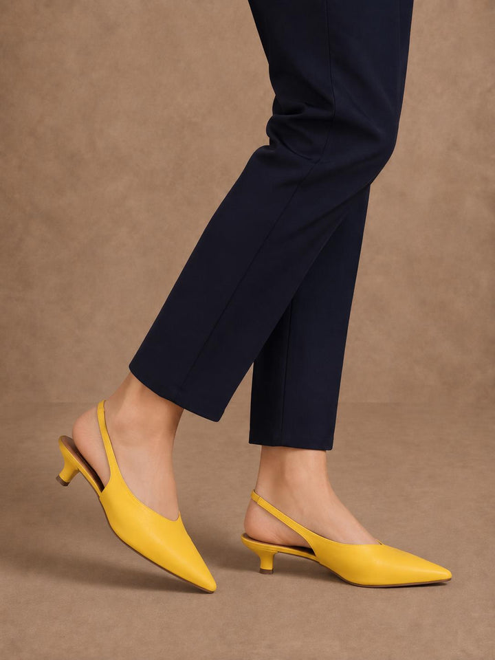 DECOLLETE SLINGBACK TACCO BASSO