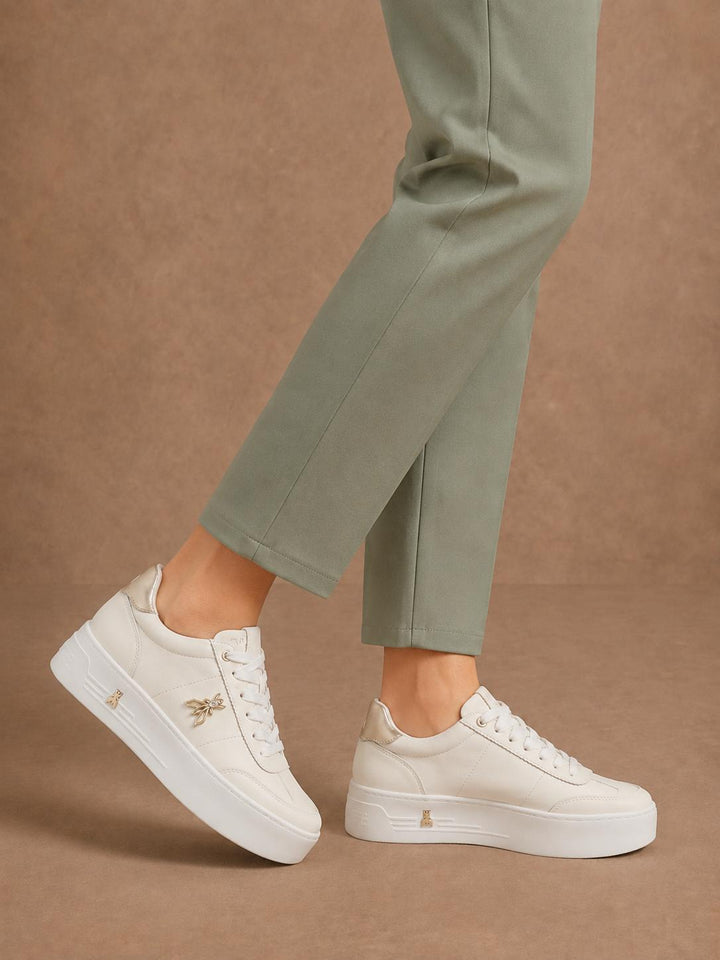 PATRIZIA PEPE NAPPA BIANCA PLAT