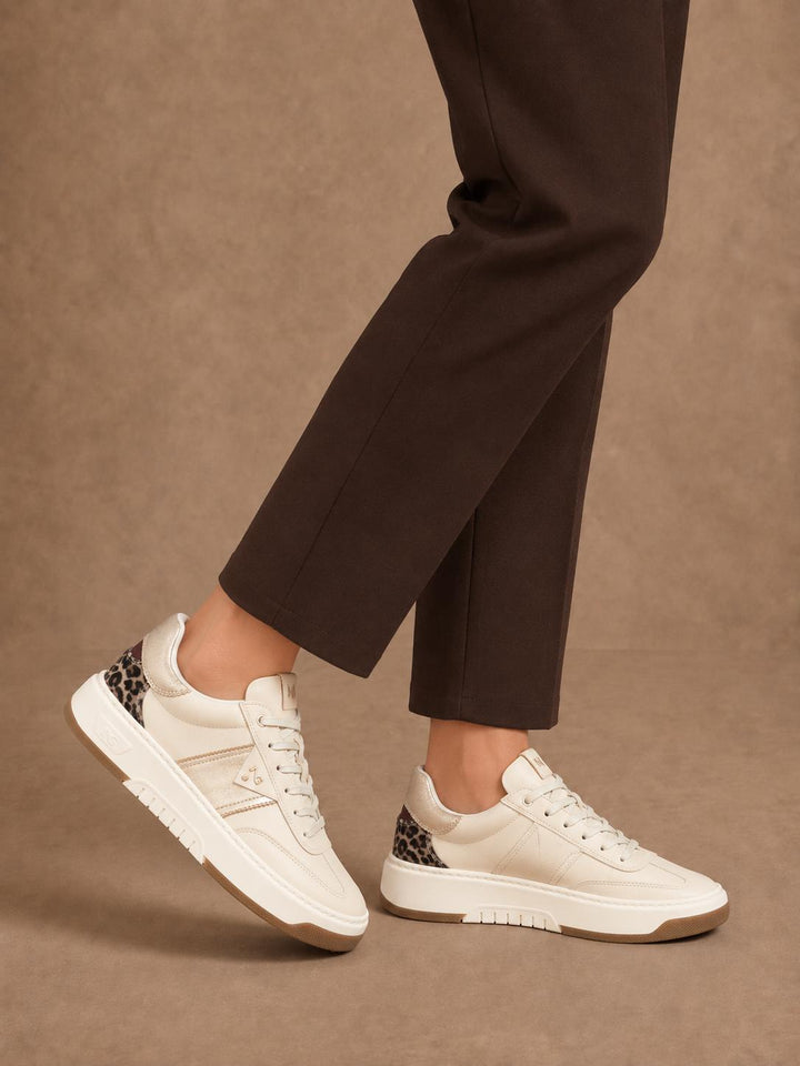 SNEAKER CON INSERTI ANIMALIER