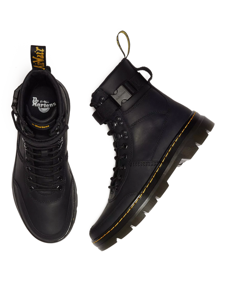 DR. MARTENS 27801001 Stivali Utility Combs Tech II in pelle Wyomi